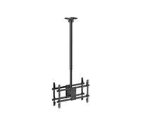 SUPPORTO TV A SOFFITTO EQUIP QFP-5002 da 43 " a 86 ", portata max 100 kg, VESA max Panel mounting interface 24/5000 Interfaccia per montaggio a pannello:200 x 200;300 x 200;400 x 200;300 x 300;400 x 3