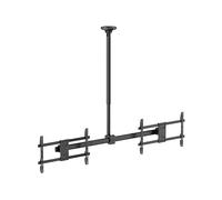 SUPPORTO TV A SOFFITTO EQUIP QFP-5180 da 32 " a 60 ", portata max 80 kg, VESA max Panel mounting interface 24/5000 Interfaccia per montaggio a pannello:200 x 200;300 x 200;400 x 200;300 x 300;400 x 30