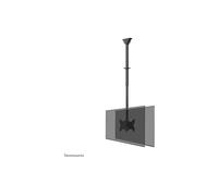 Neomounts CL35-340BL22 Supporto a soffitto per doppio monitor/TV 23-42 - alt. 106-156 cm (CL35-340BL22)