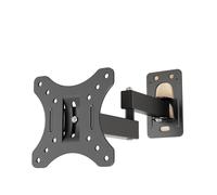 Supporto TV Angolare A Movimento Completo Da Parete For Monitor 10-32 Pollici Girevole E Inclinabile Universale Regolabile VESA 100x100 Mm Adatto For Installazione Posizionamento