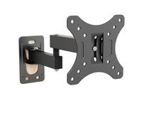 Supporto TV Angolare A Movimento Completo, Supporto Da Parete For Monitor TV Da 10 A 32 Pollici, Girevole, Inclinabile, Regolabile, Supporto TV Universale VESA 100x100 Mm