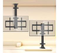 Supporto TV angolare a parete, supporto TV, Supporto da pavimento per TV LCD - Supporto TV elettrico da soffitto, per TV da 26-70 pollici, Supporto TV da soffitto motorizzato regolabile in altez