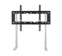 Supporto TV Angolare Moderno da 32"-55" Supporto TV da Pavimento Punch- Supporto per TV da Scrivania Supporto TV Universale Regolabile in Altezza con Piedini A,L