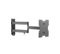 Ciatti Supporto TV Braccio a Muro per Televisori da 24 a 50 Peso Max 35 kg Vesa 100x100 200x200 colore Nero - LONG200