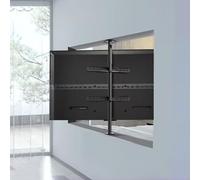 Supporto TV Con Divisorio Girevole, Base For Mobile LED A Barra Singola Da 360 Gradi, Supporto Da Soffitto For Schermo Girevole E Inclinabile Regolabile(110-135cm)