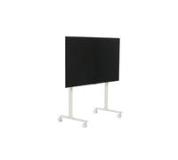 Supporto TV con Piedistallo Dritto e Ruote Pearl