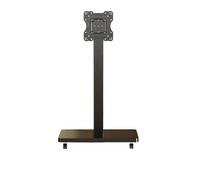 Supporto TV Con Ruote For TV Da 10-43 Pollici, PC, Carrello TV Portatile Su Ruote, Supporti Da Pavimento Universali Con Supporto Girevole For Angoli(Black)