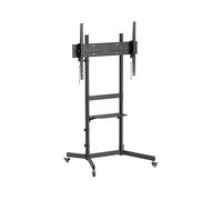 SUPPORTO TV DA PARETE EQUIP Carrello economico da 55 " a 100 ", portata max 70,00 kg, VESA max Panel mounting interface 24/5000 Interfaccia per montaggio a pannello:100 x 100;200 x 200;300 x 300;300 x