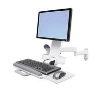 SUPPORTO TV DA PARETE ERGOTRON 45-230-216 da 15 " a 24 ", portata max 8,2 kg, VESA max 75 x 75 mm, 100 x 100 mm