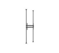 SUPPORTO TV DA PAVIMENTO MULTIBRACKETS 7932 da 65 " a 100 ", portata max 80 kg, VESA max 200 x 200, 400 x 400, 600 x 400, 800 x 600