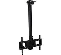 Supporto TV da soffitto motorizzato per TV piatti e curvi da 32-75 pollici, supporta fino a 50 kg, diversi modelli VESA, supporto TV moderno, facile installazione
