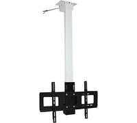 Supporto TV da soffitto motorizzato per TV piatti e curvi da 32-75 pollici, supporta fino a 50 kg, diversi modelli VESA, supporto TV moderno, facile installazione