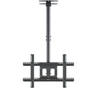 Onkron N2L-BLK Supporto Telescopico da Soffitto/Parete per TV 32"-70" VESA 600x400 68Kg