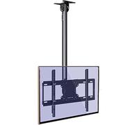 Supporto Tv Da Soffitto Per Tv Da 32-65 Pollici, Staffa Inclinabile Girevole Regolabile In Altezza A Movimento Completo, Per Tv Lcd E Monitor, Supporto Tv Con Vite Ad Espansione In