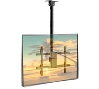 Supporto TV da soffitto, regolabile e inclinabile - Adatto per la maggior parte dei televisori da 43 a 86 pollici, supporto a soffitto Full-Motion, capace di sostenere fino a 60 kg, compatibile con VE