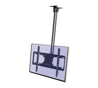 Supporto TV da soffitto regolabile Full Motion girevole e inclinabile per TV da 32 a 65 pollici con bullone di espansione in metallo design salvaspazio perfetto per Home Theater.