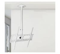 Supporto TV da soffitto regolabile girevole per TV da 3255 pollici, altezza e inclinazione di 2 m, perfetto per Home Theater e soluzioni salvaspazio.