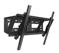 Supporto TV da soffitto regolabile per TV a schermo piatto da 32" 70", staffa universale con distanza dalla parete di 5 cm e 28 cm, perfetto per Home Theater e soluzioni salvaspazio.