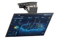 Supporto TV Da Soffitto Regolabile - Supporto TVs Motorizzato, Sollevatore TV A Scomparsa Con Sollevamento Automatico, Con Telecomando E Interruttore Di Controllo