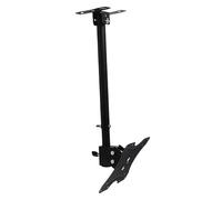 Supporto TV da soffitto, supporto elettrico per TV da soffitto per TV da 14" a 42", asta telescopica con supporto TV regolabile in altezza, supporta fino a 35 kg