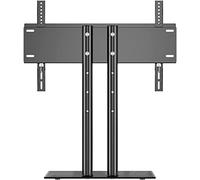 Supporto Tv Da Tavolo Per Tv Da 37-70 Pollici, Supporto Da Tavolo Tv Regolabile In Altezza Con Base In Vetro Temperato, Sostiene Fino A 75 Kg/165 Libbre, Supporto Tv Max Vesa 690X4