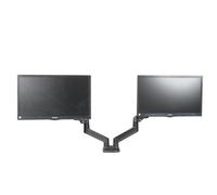 Supporto TV DOPPIO 15-32 pollici, Compatibile Vesa 75 e 100 Su bracci orientabili. Portata max 10 kg nero