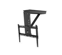 Supporto TV Elettrico Da Soffitto, Staffa For Monitor Ribaltabile Da 0 A 85°, Elevazione Telescopica Con Sollevamento Automatico, Capacità Di Carico 40 Kg/88 Libbre