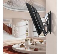 Supporto TV Elettrico Da Soffitto - Supporto TV Motorizzato, Supporto TV Da Parete, Con Telecomando, Staffa TV Nascosta Ribaltabile, Supporto Da Soffitto Pieghevole Retrattile