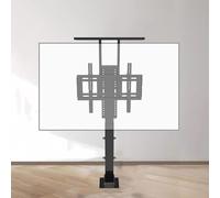 Supporto TV elettrico - Supporto TV regolabile - Può essere nascosto in un mobile, fino a 60 kg, corsa inferiore a 40 secondi(32-57in tv,575-1225mm)