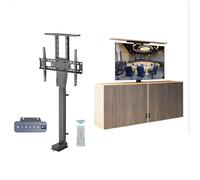 Supporto TV elettrico - Supporto TV regolabile - Può essere nascosto in un mobile, fino a 60 kg, corsa inferiore a 40 secondi(For TV 42-65in Lifting 710-1610mm)