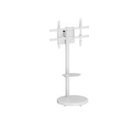 Supporto TV - EWENT - EW1550 - 2,18 m (86") - Inclinabile - Con rotelle - Bianco