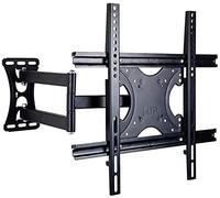 Supporto TV Full Motion per schermi piatti/curvi da 32 a 47 pollici, supporto da parete inclinabile e orientabile regolabile con braccio di estensione, supporto TV resistente per Home Theater
