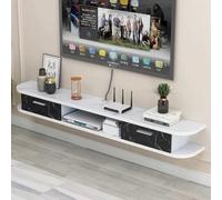 Supporto TV Galleggiante for TV da 55"-80", Console Multimediale a Parete