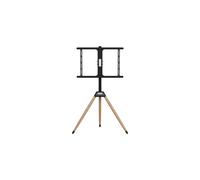 Supporto TV Gembird TVS-75ST-01 Base Girevole Altezza Regolabile 32-75" 35kg Nero/Madera