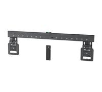 goobay Supporto per TV da 43 a 100 pollici (109-254 cm), max 75 kg, design ultra sottile con distanza dalla parete di 9,5 mm, 70822