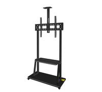 Link Supporto Tv Grande Formato 42-100" Max Vesa 600x900 Con Ripiano Per Disposi