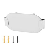 Supporto TV in metallo per Google TV Streamer 4K, kit di supporto per Google Streaming Box, nascondi lo streaming dietro la TV per risparmiare spazio, adesivo / montaggio a vite, bianco