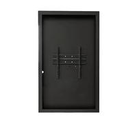 Supporto TV KIMEX Supporto da parete con custodia per TV 55'' - Vesa 400x400 max da 55 " a 55 ", portata max 50 kg, VESA max 200x200 min, 400x400 max