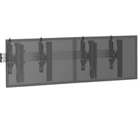 Supporto TV KIMEX Supporto da parete pop-out per 2 schermi 45"-55" da 45 " a 55 ", portata max 140 kg, VESA max 200x200 min, 600x400 max