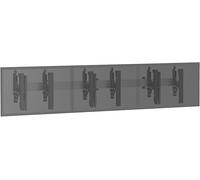 Supporto TV KIMEX Supporto da parete pop-out per 3 schermi 50"-55" da 50 " a 55 ", portata max 210 kg, VESA max 200x200 min, 600x400 max