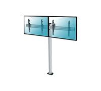 Supporto TV KIMEX Supporto da pavimento avvitabile per 2 TV 50''-55'' - Altezza 175 cm da 50 " a 55 ", portata max 100 kg, VESA max 200x200 min, 600x400 max