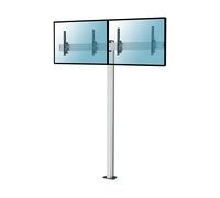Supporto TV KIMEX Supporto da pavimento inclinabile avvitabile per 2 TV 43''-49'' - Altezza 240 cm da 43 " a 49 ", portata max 100 kg, VESA max 200x200 min, 400x400 max