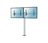 Supporto TV KIMEX Supporto da pavimento inclinabile avvitabile per 2 TV 50''-55'' - Altezza 175 cm da 50 " a 55 ", portata max 100 kg, VESA max 200x200 min, 600x400 max