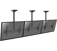 Supporto TV KIMEX Supporto da soffitto menu board per 3 schermi 50''-55'' - Altezza 100cm da 50 " a 55 ", portata max 150 kg, VESA max 200x200 min, 600x400 max