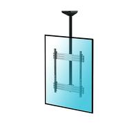 Supporto TV KIMEX Supporto da soffitto per 1 TV 65''-75'' - Modalità verticale - Altezza 150 cm da 65 " a 75 ", portata max 50 kg, VESA max 200x200 min, 800x600 max