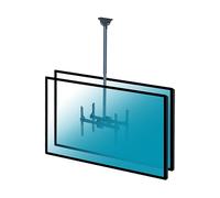 Kimex Supporto da soffitto telescopico 014-4053 per 2 TV 37-70" Alt.106-156 cm VESA 600x400 max 45kg