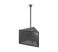Supporto TV KIMEX Supporto da soffitto per 3 TV 50"-75" Altezza regolabile 86-325cm da 50 " a 75 ", portata max 135 kg, VESA max 100x100 min, 600x400 max