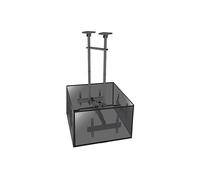 Supporto TV KIMEX Supporto da soffitto per 4 TV 50"-75" Altezza regolabile 86-325cm da 50 " a 75 ", portata max 180 kg, VESA max 100x100 min, 600x400 max