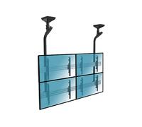 Supporto TV KIMEX Supporto da soffitto videowall per 4 schermi 45''-55'' da 45 " a 55 ", portata max 200 kg, VESA max 200x200 min, 600x400 max