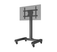 Supporto TV KIMEX Supporto mobile per TV 32''-75'', Altezza 118 cm da 32 " a 75 ", portata max 70 kg, VESA max 100x100 min, 600x400 max